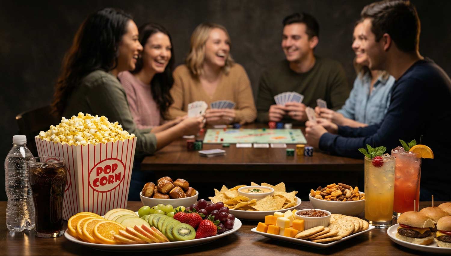 Game Night Snacks That Don’t Stop the Game (or Ruin the Cards)